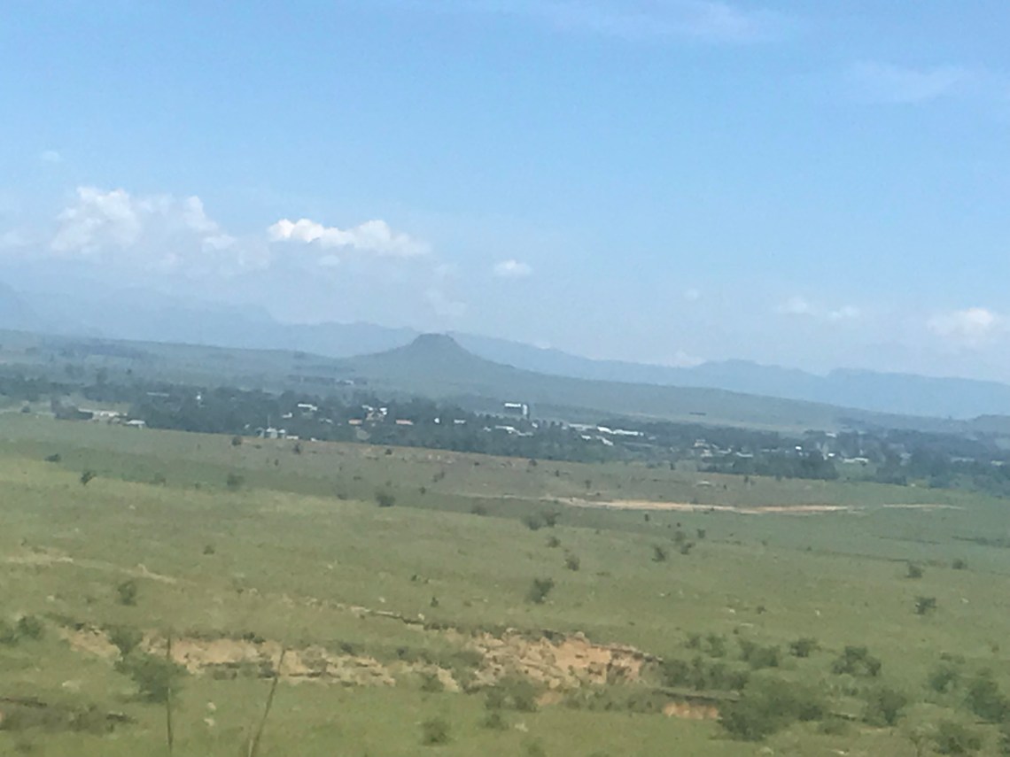 The town of Bergville